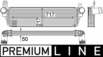 BEHR MAHLE CI 242 000P Turbo Radyatörü 7E0145804A