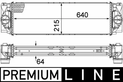 BEHR MAHLE CI 368 000P Turbosarj Radyatoru Sprinter 906 6>18 907 910 18> Crafter 30 32 35 11>16 A9065010201