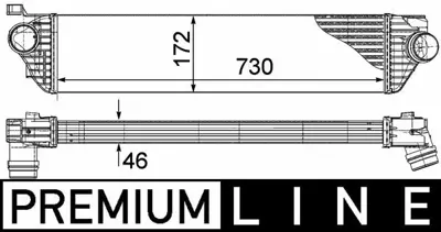 BEHR MAHLE CI386000P Turbo Radyatörü Behr 8ml376787411 Master-Iıı 2.3dcı (10-) 144960015R, 4420575, 93168279