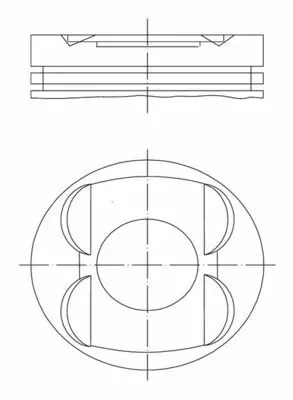 BEHR MAHLE 0011401 Pıston + Segman 0.25mm (M112, M113, 90.15mm) W202 97>00 W203 02>07 W210 97>02 W211 02>08 W220 98>05 1120301317