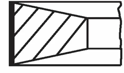 BEHR MAHLE 00990N1 Motor Segmani Master Ducato Boxer Ii Jumper Ii Movano Daily 2 8td - 2 8jtd - 2 8hdi (94 80mm) - (0 40 Farkli) - (Olcu: 2 5×2*2 5) 640S2