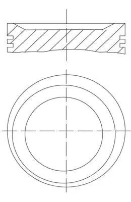 BEHR MAHLE 011 75 00 Motor Pıston Segman 86.00mm Std Omega A 87>93 - 20se - C20ne Astra F 92>98 - C20ne Vectra A 89>95 -  92061775