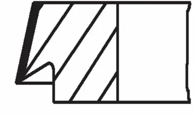 BEHR MAHLE 012 18 N3 Segman 73.90mm 0.50 Astra G-H-Corsa C-D 1.0 1.2 1.4 8v 01-Z10xep Z12xep Z14xep Euro 4 A12xer-A14xer