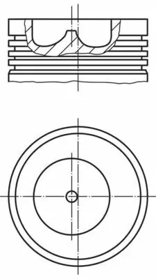 BEHR MAHLE 0159200 Motor Pıston Segman (93,67mm) - (Std) Turbo 2,5 Td 100ps 00 - 01 974F6K105BGB