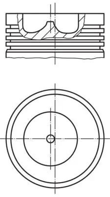BEHR MAHLE 0159201 Motor Pıston Segman (93,67mm) - (0,65) Turbo 2,5 Td 100ps 00 - 01 8712372100