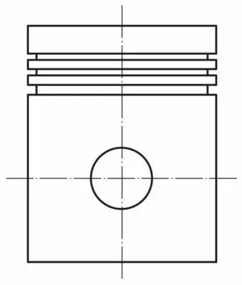BEHR MAHLE 0222702 Motor Pıston Segman 79,50mm Clıo Sandero 1,4 8v K7j 0.50 7701478544