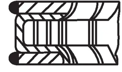 BEHR MAHLE 039 91 N3 Motor Segmanı P406 P806 P605 R P306 Xsara Xantıa Xm Iı Xu10j4r - Xu10j2te 2,0 16v 86,00mm (0,50 Fark 640E3