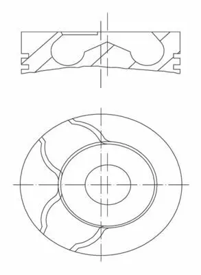 BEHR MAHLE 0399900 Motor Piston Segman P206 P307 P406 Partner Ii Scudo Ii Expert Ii Jumpy Ii Berlingo Ii C5 2 0jtd Dw10td (2 0hdi 8v) - (85 00mm) - (Std) 628K7