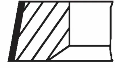 BEHR MAHLE 04005N2 Segman P107 P207 P206 P307 P206+ (T3e) C1 C2 C3 C3 Plurıel Xsara Iı Dv4td (1,4hdı 8v) Fıesta 1,4tdcı (74,20mm) - (0,50 Farklı) Olcu (2,5*1,95*2,5) 4 Ad 640V9