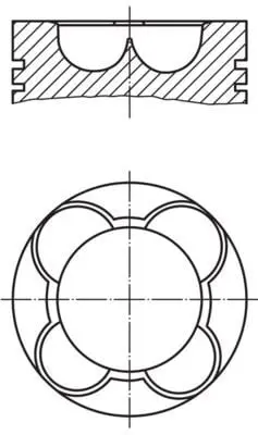 BEHR MAHLE 081PI00108000  Pıston Segman Std 84mm Bmw M47n D20 E90 11257787063