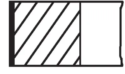BEHR MAHLE 081RS001090N0 Segman Std. (84 00mm) Bmw N47 D20 E81 E82 E87 E88 F20 F21 F22 E90 E92 E93 F30 F31 F32 F36 E60 F10 F11 E84 E83 F25 F15 Mini R55 R56 R57 R58 R59 R60 R61 11257807291