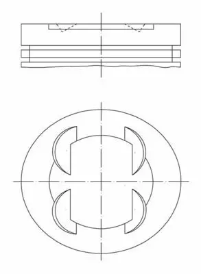 BEHR MAHLE 0830100 Pıston Segman 	86,4 Mm Bmw S50 B32 E36 M3 3.2 11251404821