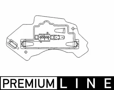 BEHR MAHLE ABR 28 000P Klima Fan Regulatoru E-Class W210 96>02 S210 97>03 A2108211551