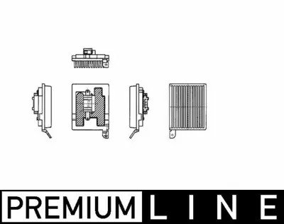 BEHR MAHLE ABR 32 000P Klima Fan Regulatoru Vıano W639 03> Vıto W639 03> A0008210792