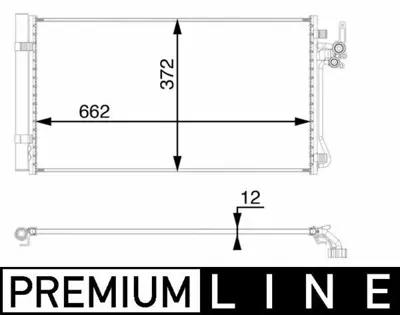 BEHR MAHLE AC 65 000P Klima Radyatoru Range Rover Evoque (L538) 15>19 Dıscovery Sport (L550) 16> LR075358