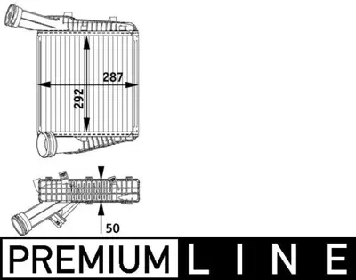 BEHR MAHLE CI 142 000P Turbo Radyatoru Touareg 2,5tdı 3,0 V6 Tdı Cjma Cnrb 03>10> Q7 3,0tdı 06>15 Cayenne 3,0d 10> 7P0145804B, 95811064011