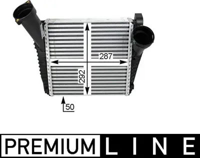 BEHR MAHLE CI 77 000P 8ml376723-471 Turbo Radyatoru Touareg 2.5-5.0tdı 03-10 Q7 3.0-4.2tdı 06-15 Cayenne 4.2 02-07 7L6145803E, 95511080301