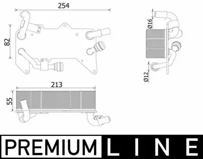 BEHR MAHLE CLC 139 000P Oil Cooleraudı A6 / A7 / A8 4H0317021R