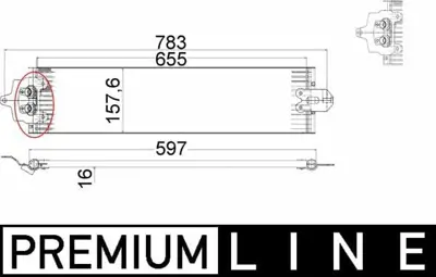 BEHR MAHLE CLC 49 000P Sanzıman Yag Sogutucu Touareg 03>10 Q7 07>15 7L0317021C, 95530701703