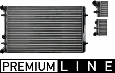 BEHR MAHLE CR 368 000P 8mk376713-781 Radyatör Bora-Golf Iv - A3-Tt- Leon-Toledo Iı- Octavıa Ac Klimasız Mek Otom 652x415 X2 1J0121253N, 1J0121253R
