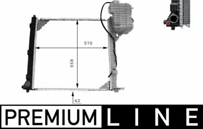 BEHR MAHLE CR 384 000P Motor Su Radyatoru (Klimalı - Manuel) V-Class 638-2 96>03 Vıto 638 96>03 6385011601, 6385012701, 6385013001, 6385013501, A6385011601, A6385012701, A6385013001, A6385013501, 6385002600, 6385011901