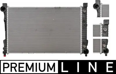 BEHR MAHLE CR 387 000P Radiatormb C-Cl. (W203) A2035004203