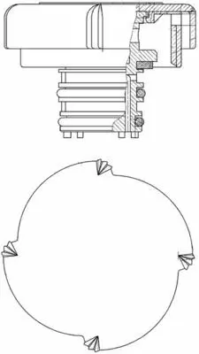BEHR MAHLE CRB 22 000P Radyator Kapağı Premıum Lıne Land Rover Range Iıı Bmw E31 E36 E32 E38 E46 200 Bar 17111712492