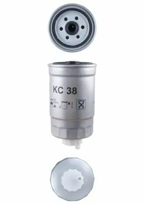 BEHR MAHLE KC38 Mazot Filitresi Punto Iı 1,9td - 1,9jtd 80 - 86hp Sorento 2,5crdı 02> Boxer Iı Jumper Iı Dw10td 2,8hd K2KK13483
