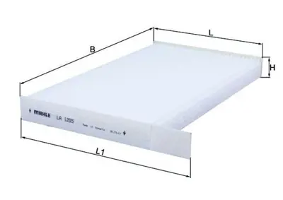 BEHR MAHLE LA 1205 Polen Filtresi Cabin Filter B78911FE0A