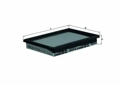 BEHR MAHLE LX 1046 Hava Filitresi Mını Cooper One R50 R52 R53 01>07  13721477840, 1477840
