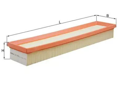 BEHR MAHLE LX1745 Hava Filitresi P206 P206+ (T3e) P307 (Em Ym) P308 Partner Tepe Berlıngo Iıı C4 C4 (B7) Ds4 Tu5jp4 (1. 1444FE