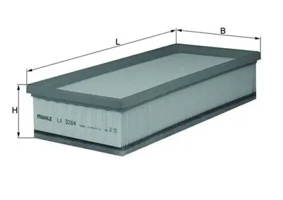BEHR MAHLE LX3284 Hava Filitresi P407 C5 Iı C5 (X7) Dw10bted4 (2.0hdı 16v) 1444EH