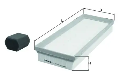 BEHR MAHLE LX 3955 KIT Hava Filitresi 9805552080