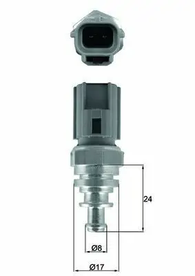 BEHR MAHLE TSE 29 Hararet Müşürü Temperature Sensor 31422342, 9675342080, JDE28626, LR044930, U20218840, XS6Z12A648CA