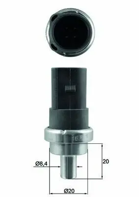 BEHR MAHLE TSE 7 Hararet Müşürü Temperature Sensor 78919501C, XM218A570BA