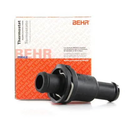 BEHR MAHLE TH 5 75 Termostat Komple 75c Golf 5-6-Jetta-Passat-Scorocco-Tıguan-A3-Leon 04-11 1.4tsı-2.0tdı Bmy-Blg-Cff 1K0121113A