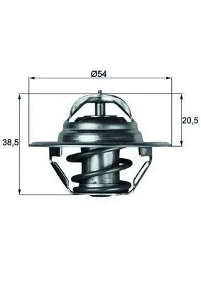 BEHR MAHLE TX  3 83D Termostat 03L121113A