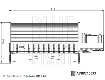 BLUE PRINT ADBP210093 Yag Filitresi Defender L633 19 Range Rover Iv L405 20 Range Rover Sport Iı L494 19 Range Rover Velar L560 20 LR133455, T2R47312