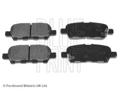 BLUE PRINT ADN142152 Arka Fren Balatası Nıssan Qashqaı 2007> X Traıl 2000> 440605435R, 5580077K03, D4M609N00B