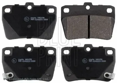 BLUE PRINT ADT342122 Arka Fren Balatası Dısk Rav4 00>05 Tıggo 08>12 4466YZZD3