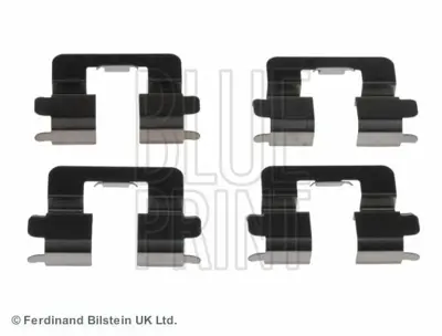 BLUE PRINT ADT348608 Fren Balata Montaj Kiti Corolla . Corolla Ix . Corolla X . Corolla Xı KIT1167, PFK581, 355204631, 8DZ355204631, 1987474465, LX0539, ADT348608, K0358, 1741Q, 1091741