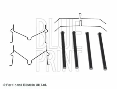 BLUE PRINT ADT348611 Fren Balata Montaj Kiti 4 Runner 4x4 . Hılux . Hılux 4x4 . Hılux Mıghty X 4x4 . Land Cruıser 4x4 KIT298, FBA508, A02344, 1129Q, FK3086PK, 1091129, BBK1214, MBA1129, D43027A, PFK290
