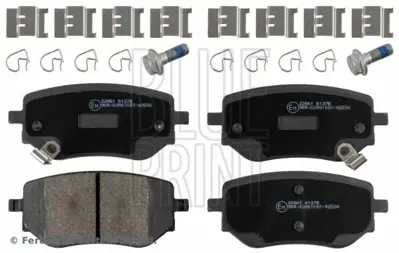 BLUE PRINT ADU174242 Fren Balatası Arka X-Class 470 17> 4704230600