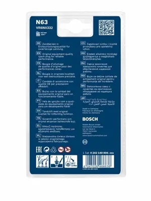 BOSCH 0242140806 Ateşleme Bujısı Clıo Iıı Iv Twıngo Iı Megane Iıı 1.2 16v D4f 1.4tce H4j 10 Ad 8200587901