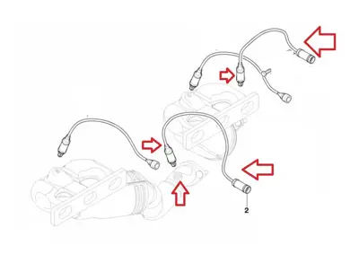 BOSCH 0258005109 Oksıjen Sensoru Unıversal Polo Polo Classıc Golf4 Passat Aee Alm Akl Adr Agn Bmw 3 (E46) 5 (E39 E60 E MHK000220