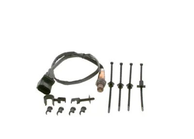 BOSCH 0258007353 Oksijen Sensoru Lambda Sondasi (5 Kutuplu 750mm) Audi A3 A4 - A4q A6 Tt Leon Toledo 99>09 06A906262BD