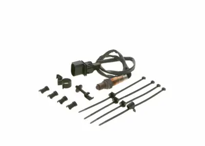 BOSCH 0258007355 Oksıjen Sensoru Lambda Sondası (5 Kutuplu 780mm) Golf V Caddy Iıı A2 Fabıa Octavıa 0008 1K0998262G