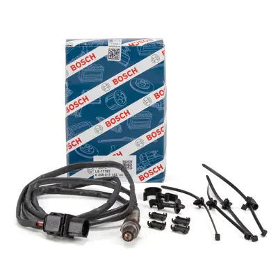 BOSCH 0258017182 Oksıjen Lambda Sensoru Audı A4 1.8 Tfsı  A4 1.8 Tfsı Avant  A5 1.8 Tfsı Coupe  Cayenne 3.0 Hybrid 7L906262P, 95860613301