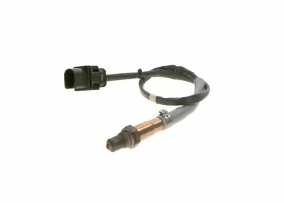 BOSCH 0258017305 Oksıjen Sensoru Lambda Sondası (4 Kutuplu 620mm) Once Jetta 11>14 Golf V 09>11 Q3 12>14 Beetle 12>16 06J906262AC