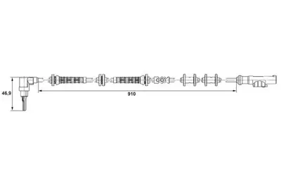 BOSCH 0265007448 Hız Sensoru Panda 1.2 1.3 Jtd K0051718056, 51718056